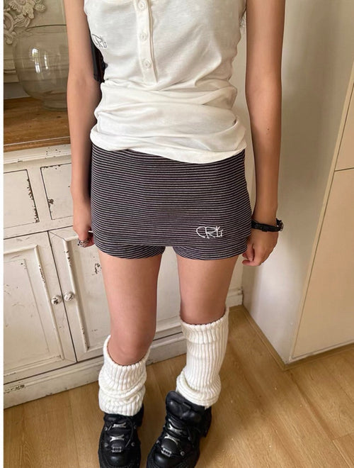 avenoir striped button up set BOTTOM ONLY/ edit 01